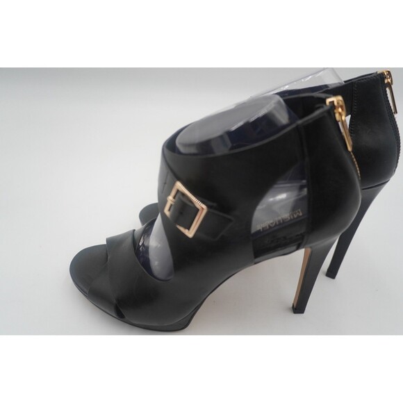 MICHAEL Michael Kors Black Stiletto Heel Sandals Sz 9.5M Style SH19G - Picture 5 of 14